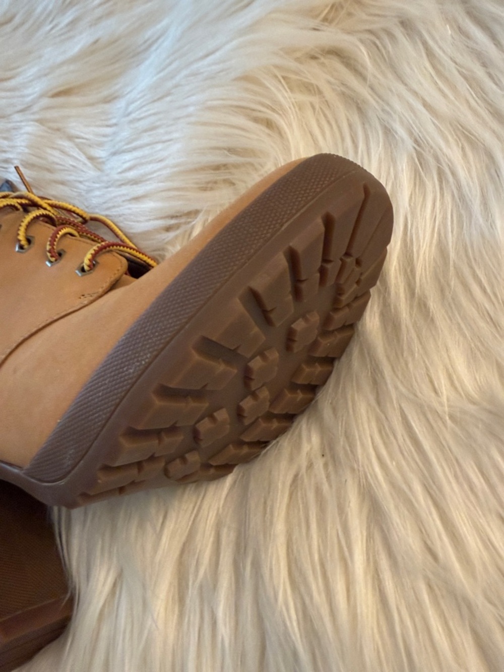 Timberland Women's Wheat Nubuck Lace-Up Block Heel Boots - Picture 4 of 14
